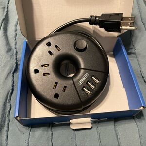 NIB Power strip with USB